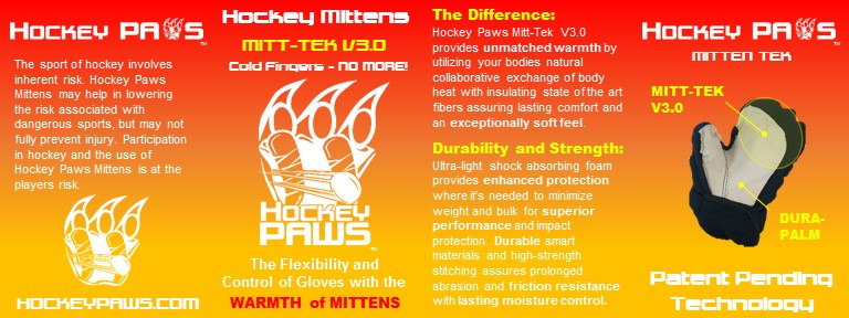 Hockey Paws - Limited Time Offer