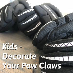 Decorate Hockey Gloves Hockey Paws Youth Gloves Mittens