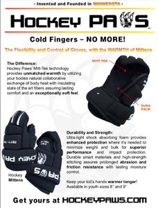 Hockey Paws Mittens